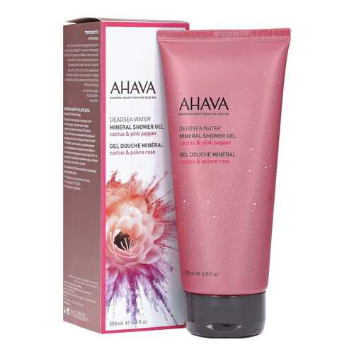 Гель для душа Ahava Deadsea Water Cactus & Pink Pepper 200 мл