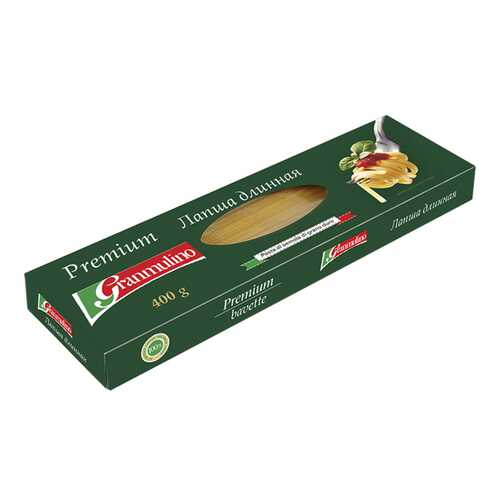 Макароны Granmulino лапша длинная премиум 400 г