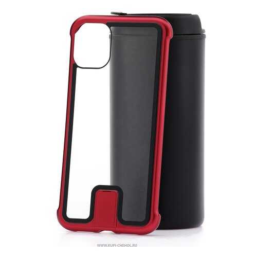 Чехол Apple iPhone 11 Kruche Push-pull Frameless Red