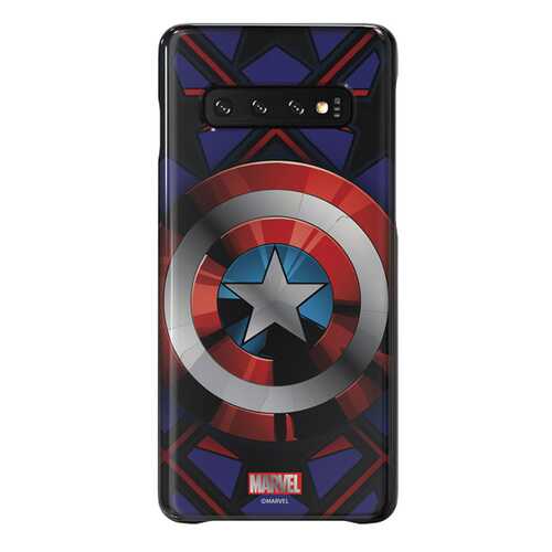 Чехол Samsung для S10 Captain America Blue/Red/White