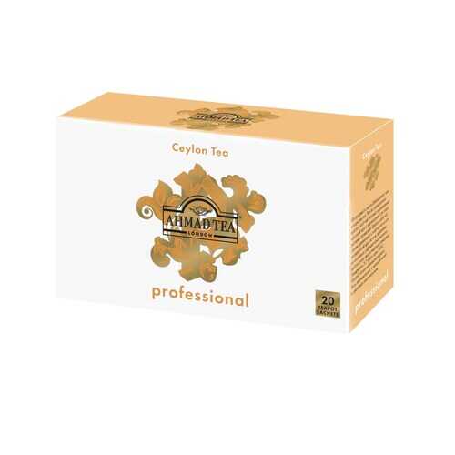 Чай Ahmad Tea Professional Цейлонский OP чёрный, листовой, в пакетах для чайников, 20х5г