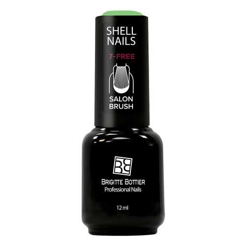 Гель-лак для ногтей Brigitte Bottier Shell Nails тон 974 нежно-зеленый, 12мл