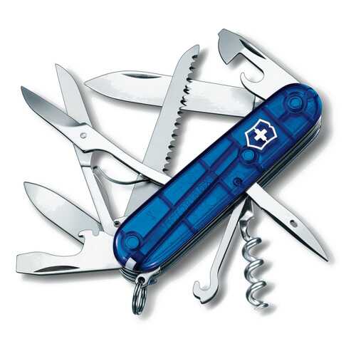 Мультитул Victorinox Huntsman 1.3713.T2 91 мм синий, 15 функций
