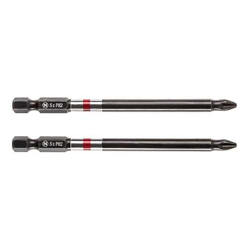 Бита Hammer Flex 203-169 PH-2 100мм, 2шт, 362927