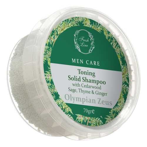 Твердый шампунь FRESH LINE Olympian Zeus Toning Solid Shampoo