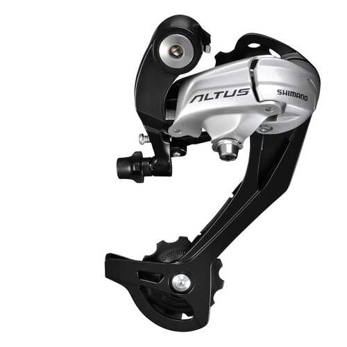 Переключатель задний Shimano Altus M370 SGS 9 ск серебро ERDM370SGSS
