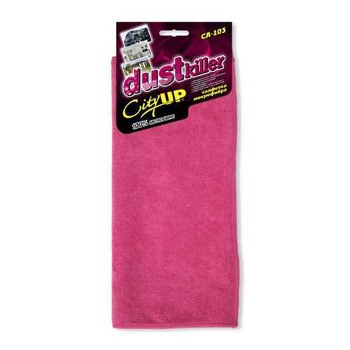 Салфетка микрофибра DUST KILLER распушенная универсальная 35x40 см. City Up CA-103