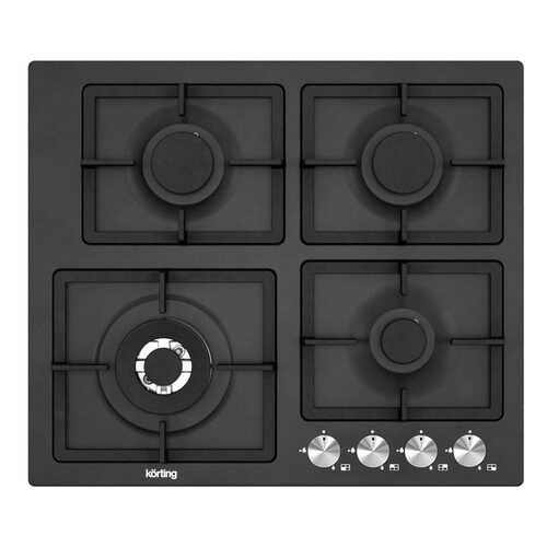 Встраиваемая варочная панель газовая Korting HG 697 CTN Black