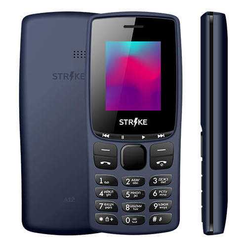 Мобильный телефон STRIKE A12 Blue
