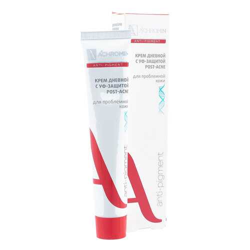 Крем для лица Achromin Дневной с Уф-защитой Post-Acne 50 мл
