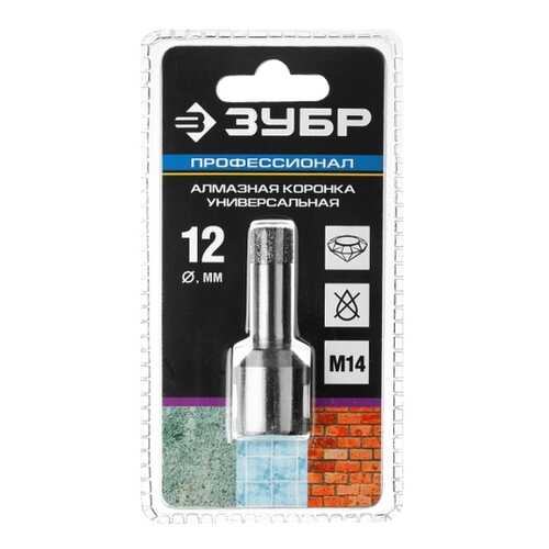 Коронка Зубр 29865-08-M14