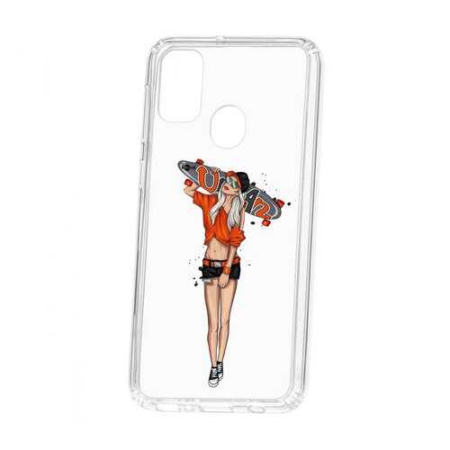 Чехол Kruche Samsung Galaxy M30S Print Лонгборд