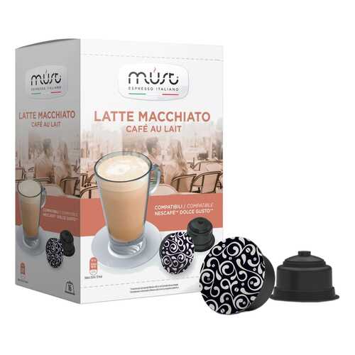 Кофе в капсулах Must latte macchiato 16 капсул