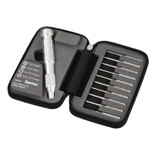 Набор отверточный Hama UniversalScrew 53052 11шт