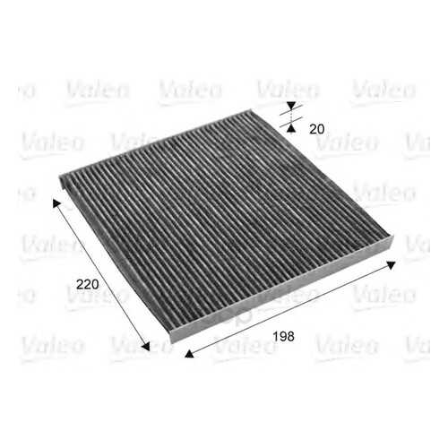 Фильтр воздушный салона Valeo 715701