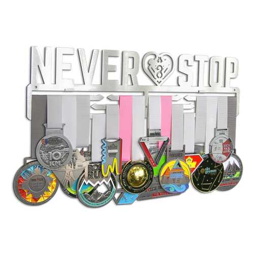 Держатель для медалей (Медальница) Never stop heart