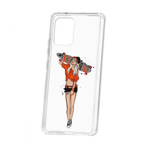 Чехол Kruche Samsung Galaxy S10 Lite Print Лонгборд