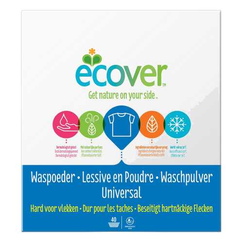 Стиральный порошок Ecover universal концентрированный инновационная формула 3 кг