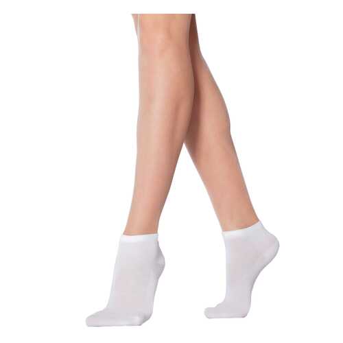Носки женские MiNiMi белые 35-38