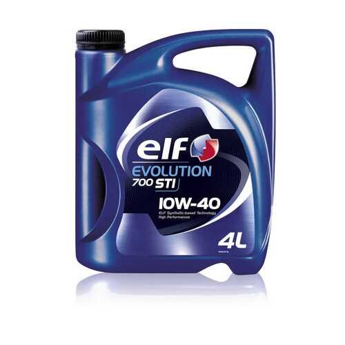 Моторное масло elf Evolution 700 STI 10W-40 4л