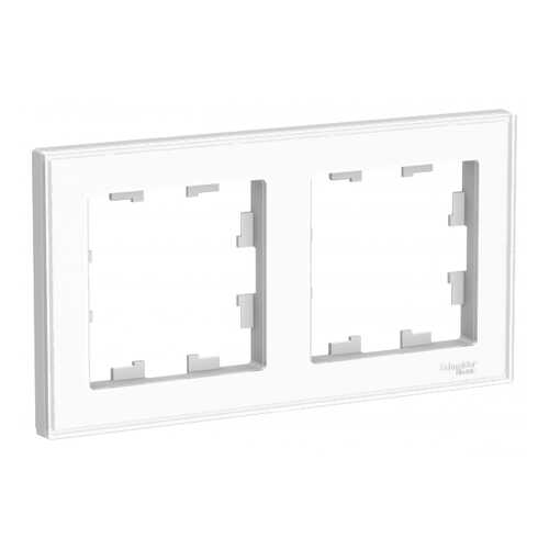 Рамка Schneider Electric AtlasDesign Art 2-ая Белая