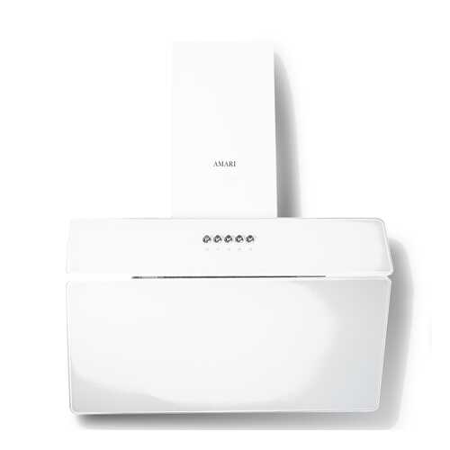 Вытяжка наклонная Amari Monte white glass 60