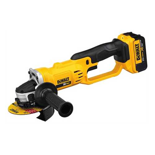 Аккумуляторная угловая шлифовальная машина DeWALT DCG412M2-QW