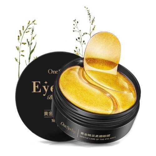 Гидрогелевые патчи с коллоидным золотом EyeMask ONESPRING 30 пар