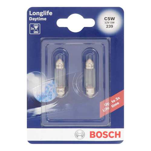 Лампа галогеновая Bosch 5W C5W 1 987 301 060