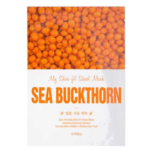 Маска для лица A'Pieu My Skin-Fit Sheet Mask Sea Buckthorn 25 г