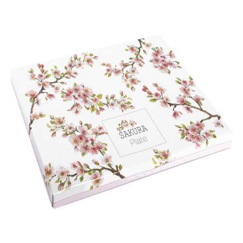 Тарелка десертная Easy Life SAKURA 19см, в подарочной коробке
