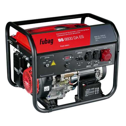 Электростанция бензиновая FUBAG BS 6600 DA ES