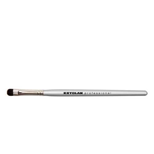 Кисть для теней из енота овальная №8 (Цв: Silver)/Kryolan/8M-922KO-Silver