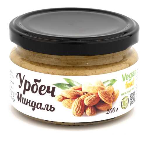 Урбеч Vegan-food из ядер миндаля 200 г