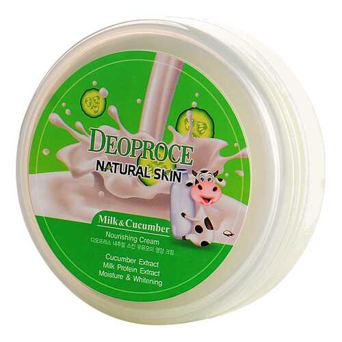 Крем для лица Deoproce Milk Cucumber Natural Skin Nourishing Cream 100 г