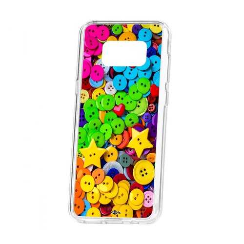 Чехол Samsung Galaxy S8 Plus Kruche Print Пуговки