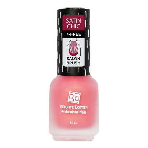 Лак Brigitte Bottier Satin Chic тон 158 коралловый, 12 мл