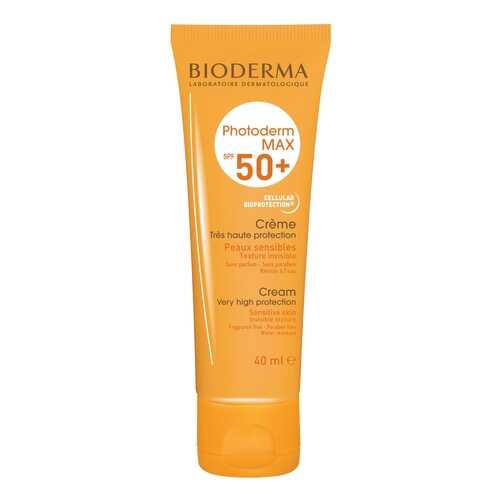 Солнцезащитный крем BIODERMA Photoderm MAX Cream SPF50+ UVA 38 40 мл