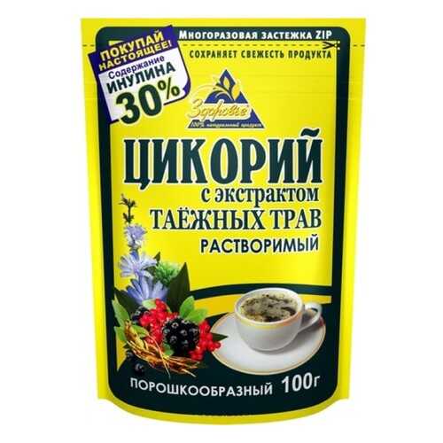 Цикорий Здоровье таежные травы 100 г