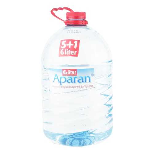 Вода родниковая Aparan негазированная 6 л 2 шт