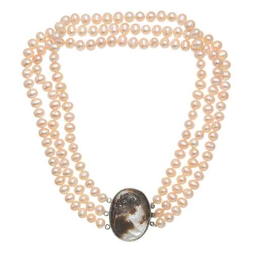 Бусы женские My-bijou 303-1528 бежевые