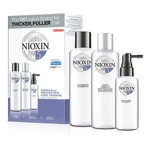Набор для ухода за волосами NIOXIN система 5 300+300+100 мл