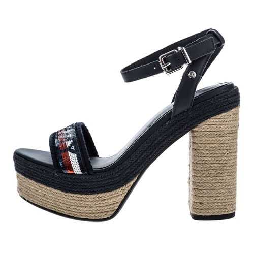 Босоножки женские Tommy Hilfiger FW0FW04717 синие 40 US