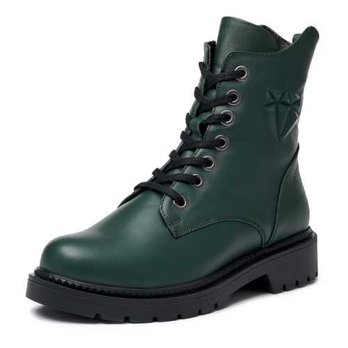Ботинки женские Alessio Nesca TR-BR-1030A зеленые 39 RU
