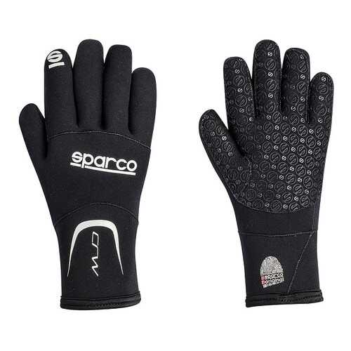 Перчатки для картинга CRW, неопрен (дождь), черный, р-р XL Sparco 00258NR4XL
