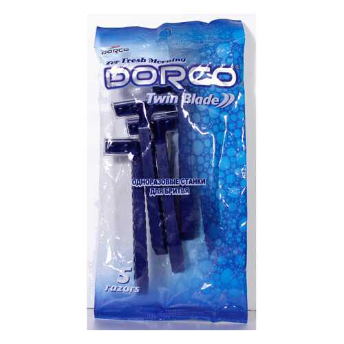 Дорко / Dorco TD705 Twin Blade - Одноразовые станки для бритья 5 шт