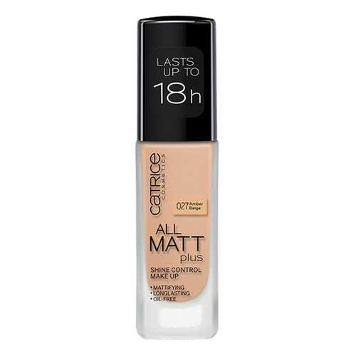 Тональный крем CATRICE All Matt Plus Shine Control Make Up Amber Beige №027 30 мл