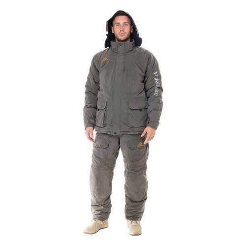 Костюм для рыбалки Huntsman Yukon Ice, хаки, 48-50 RU, 172-180 см