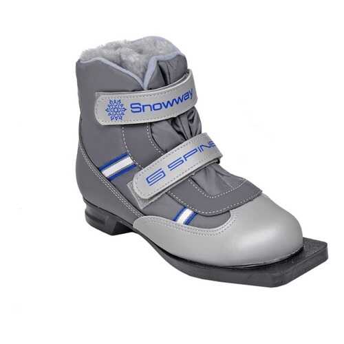 Ботинки для беговых лыж Spine Kids Velcro 104 2020, 37-38