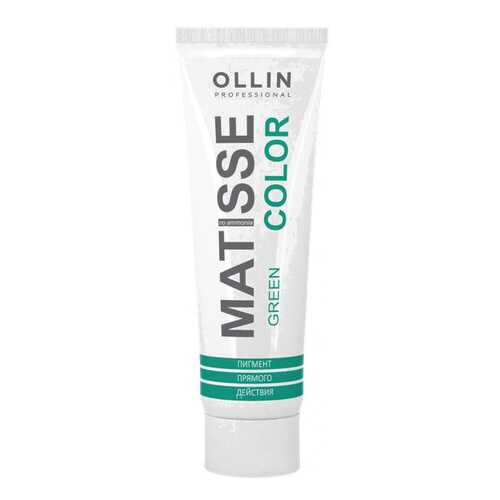Краска для волос Ollin Professional Matisse Color Зеленый 100 мл